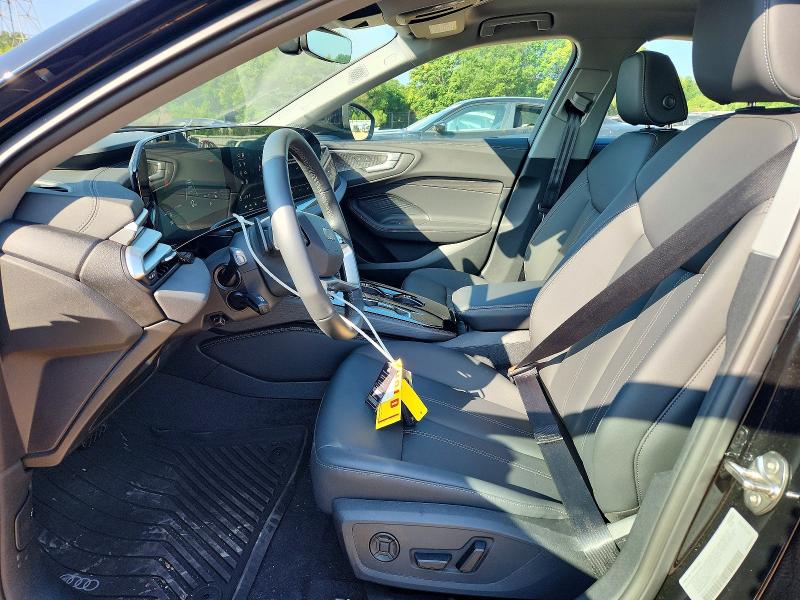 2025 Audi A5 VIN WAU2BCFU4SN088990 COPART salvage auction — REAR END, Nc - Salvage Certificate Of Title, sold $22,600 on 2026-08-03 (photo 7)