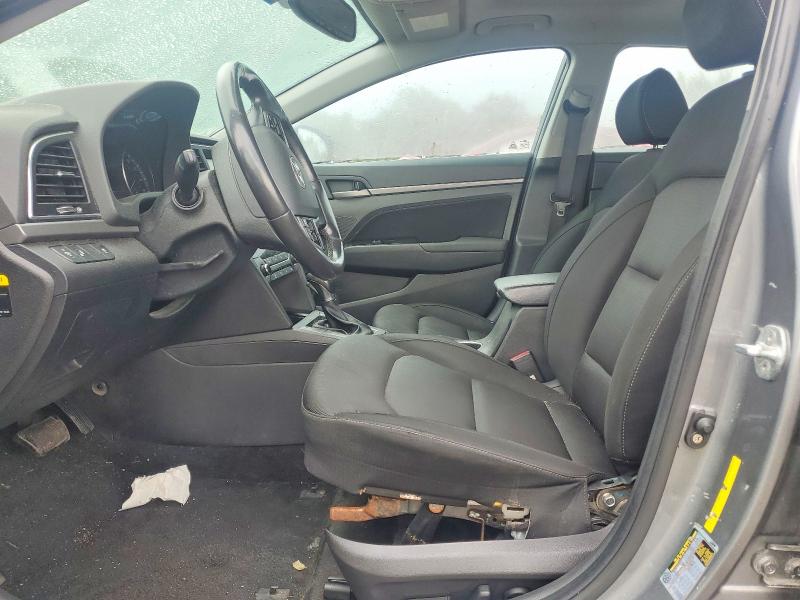 2017 Hyundai Elantra VIN KMHD84LF2HU386017 COPART salvage auction — WATER/FLOOD, Il - Salvage Cert-Flood, sold $850 on 2026-07-31 (photo 7)