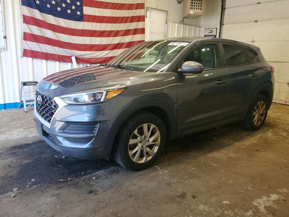 2019 Hyundai Tucson VIN KM8J2CA4XKU956904 COPART salvage auction — REAR END, Me - Certificate Of Title, sold $1,000 on 2026-07-30 (photo 1)