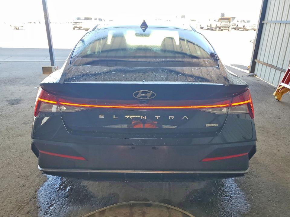 2026 Hyundai Elantra VIN KMHLM4DJ2TU199427 COPART salvage auction — HAIL, TN - CERTIFICATE OF TITLE, sold $12,700 on 2026-07-20 (photo 6)