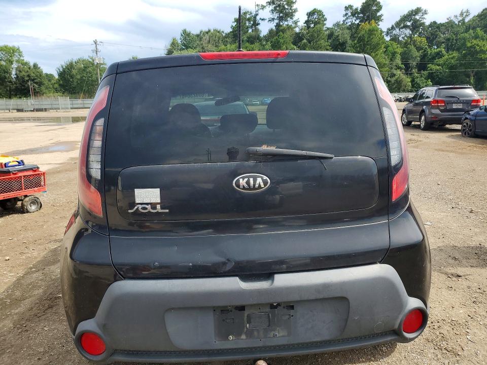 2016 Kia Soul VIN KNDJN2A28G7378389 COPART salvage auction — MINOR DENT/SCRATCHES, La - Cert Of Title-Reconstructed (P), sold $925 on 2026-07-14 (photo 6)