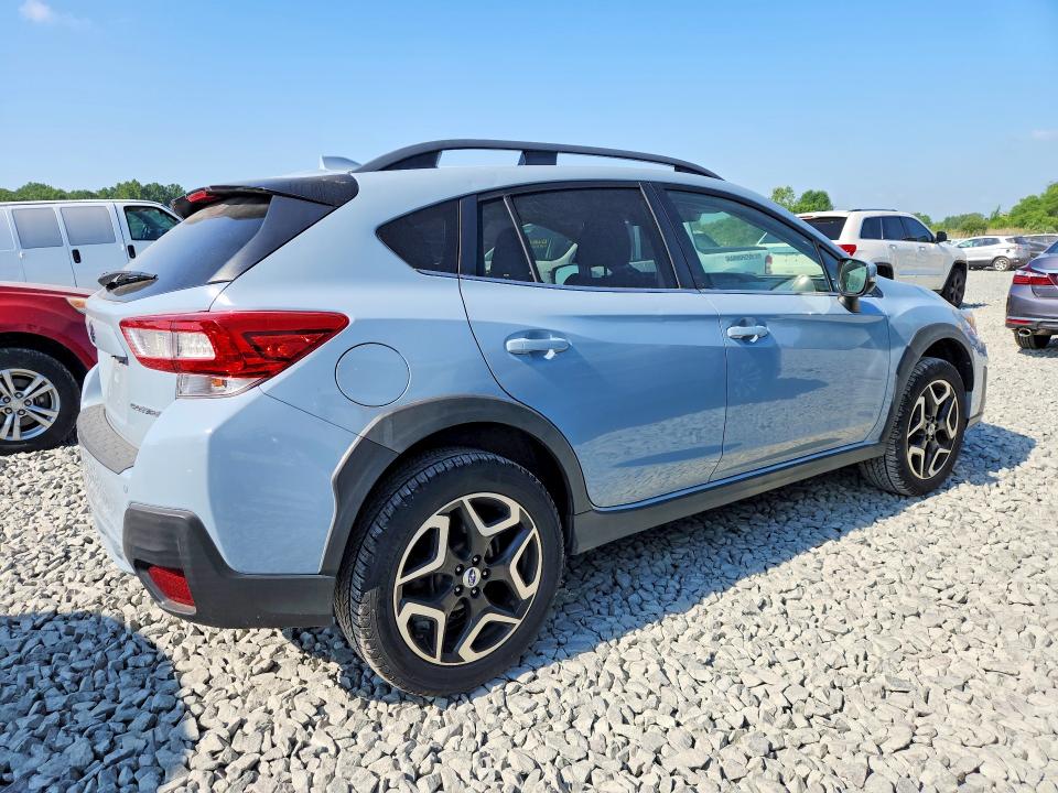 2018 Subaru VIN JF2GTALC5J8282853 COPART salvage auction — HAIL, Oh - Cert Of Title-Salvage, sold $6,500 on 2026-07-13 (photo 3)