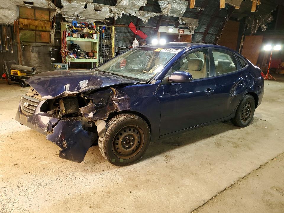 2008 Hyundai Elantra VIN KMHDU46D98U546402 COPART salvage auction — FRONT END, NY - MV-907A SALVAGE CERTIFICATE, sold $450 on 2026-07-27 (photo 1)