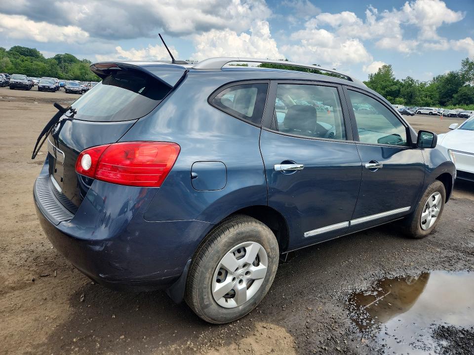 2014 Nissan Rogue VIN JN8AS5MT7EW601527 COPART salvage auction — FRONT END, CT - CERTIFICATE OF TITLE, sold $450 on 2026-07-28 (photo 3)