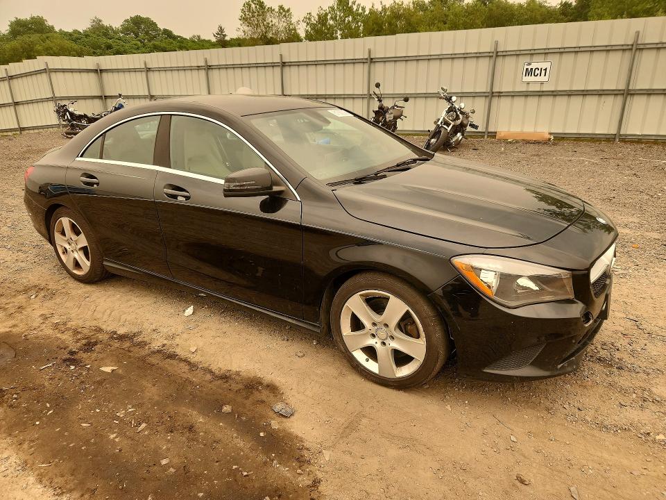 2015 Mercedes-benz VIN WDDSJ4GB1FN179395 COPART salvage auction — MINOR DENT/SCRATCHES, Oh - Certificate Of Title, sold $725 on 2026-08-12 (photo 4)