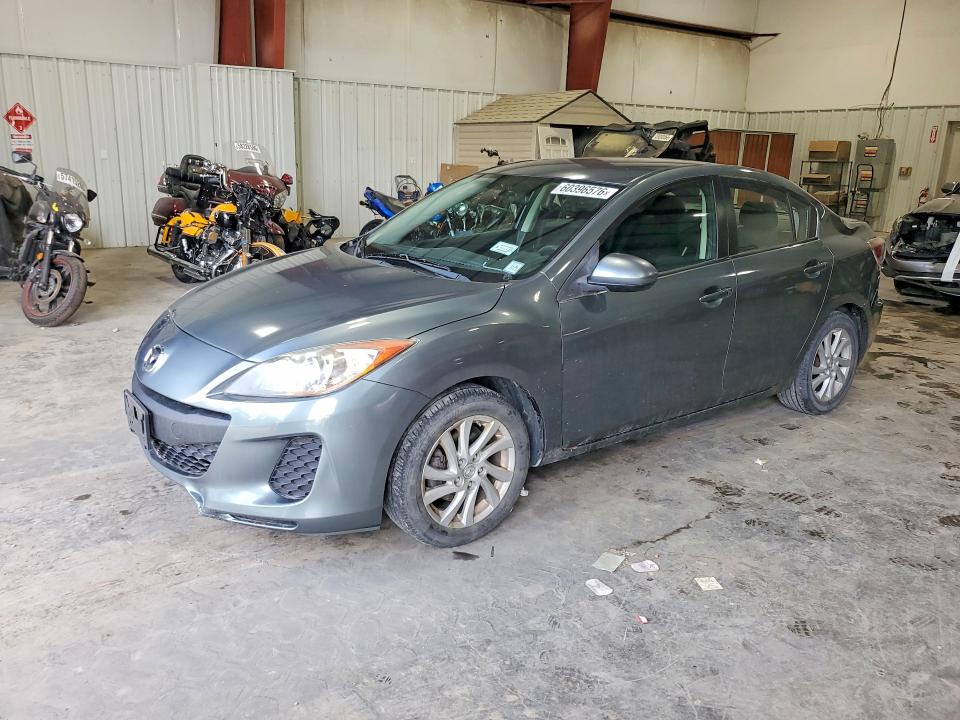 2012 Mazda 3 VIN JM1BL1VG1C1513221 COPART salvage auction — REAR END, Ny - Mv-907A Salvage Certificate, sold $675 on 2026-07-20 (photo 1)