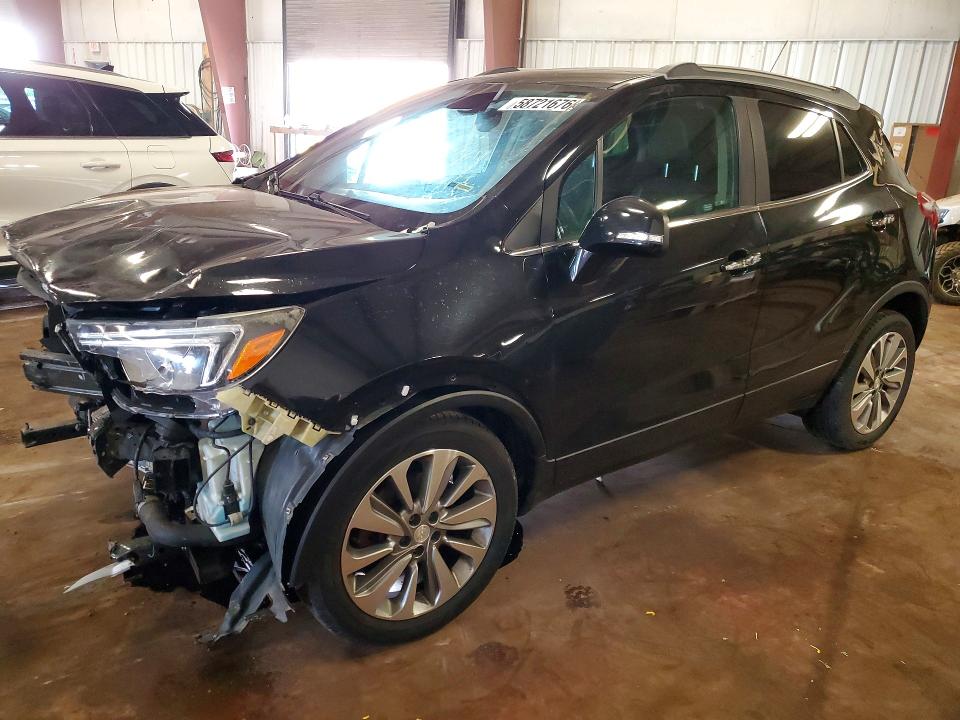 2017 Buick Encore VIN KL4CJFSB4HB003313 COPART salvage auction — FRONT END, Mi - Certificate Of Title, sold $350 on 2026-07-31 (photo 1)