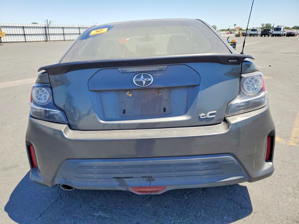 2014 Scion Tc VIN JTKJF5C74E3067238 COPART salvage auction — FRONT END, Ca - Salvage Certificate, sold $1,000 on 2026-07-23 (photo 6)