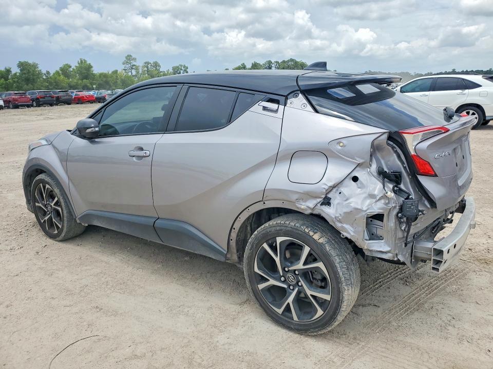 2019 Toyota C-hr VIN NMTKHMBX7KR085596 COPART salvage auction — REAR END, Tx - Salvage Vehicle Title, sold $450 on 2026-07-21 (photo 2)
