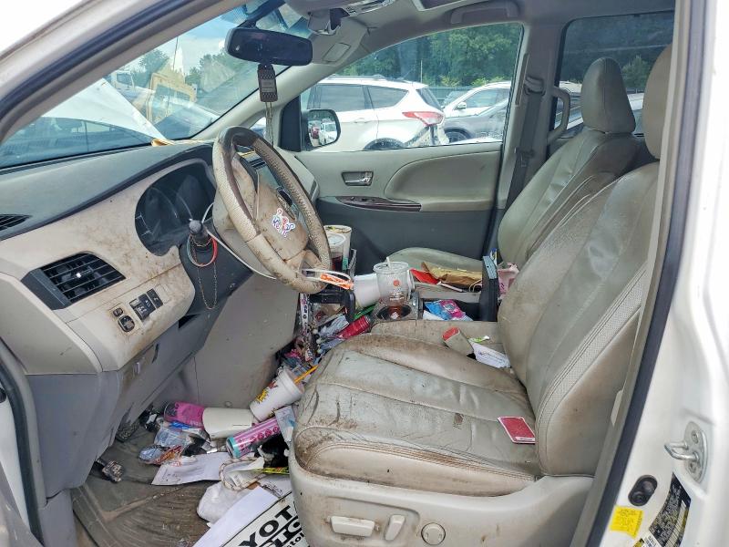 2012 Toyota Sienna VIN 5TDYK3DC8CS279248 COPART salvage auction — FRONT END, Va - Certificate Of Title (P), sold $3,550 on 2026-07-28 (photo 7)