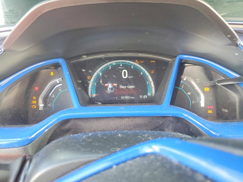 2020 Honda VIN SHHFK7H87LU222160 COPART salvage auction — REAR END, FL - CERT OF TITLE SLVG REBUILDABLE, sold $30 on 2026-07-28 (photo 9)