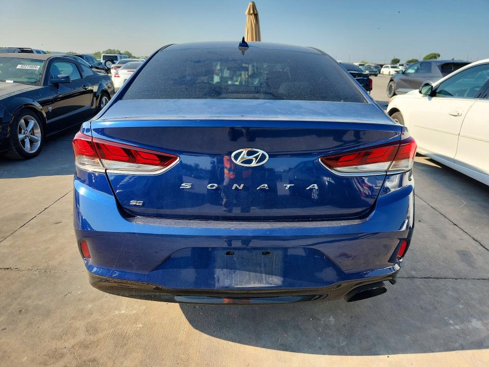 2018 Hyundai Sonata VIN 5NPE24AF6JH620382 COPART salvage auction — SIDE, Tx - Cert Of Title-Rebuilt Salvage, sold $1,690 on 2026-08-02 (photo 6)