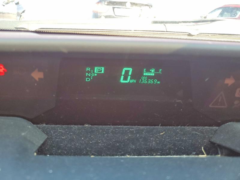 2007 Toyota Prius VIN JTDKB20U677632990 COPART salvage auction — NORMAL WEAR, Oh - Certificate Of Title, sold $800 on 2026-07-29 (photo 9)