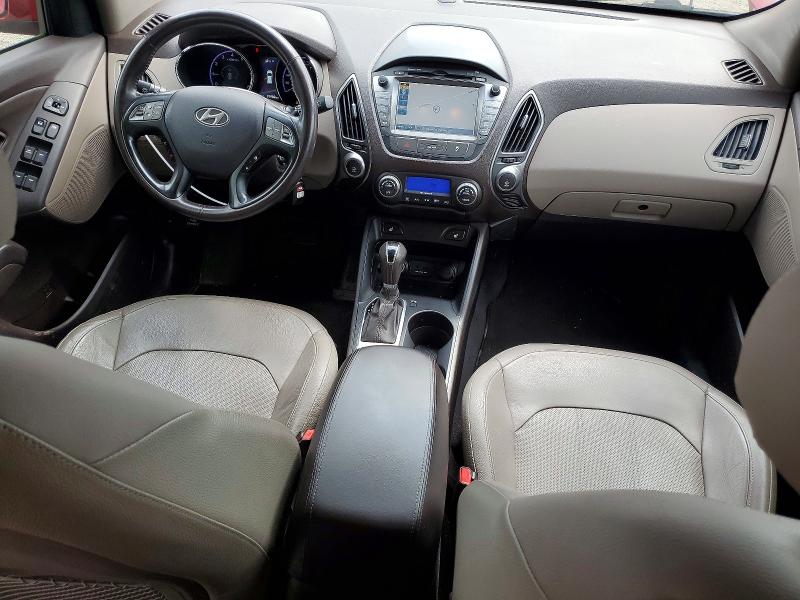 2015 Hyundai Tucson VIN KM8JUCAG8FU033167 COPART salvage auction — REAR END, ON - PERMIT NO BRAND - UNFIT, sold $3,950 on 2026-07-23 (photo 8)