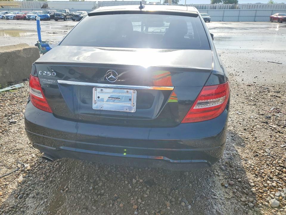 2012 Mercedes-benz C-klasse VIN WDDGF4HB5CA669895 COPART salvage auction — MECHANICAL, Salvage Title, sold $500 on 2026-07-21 (photo 6)
