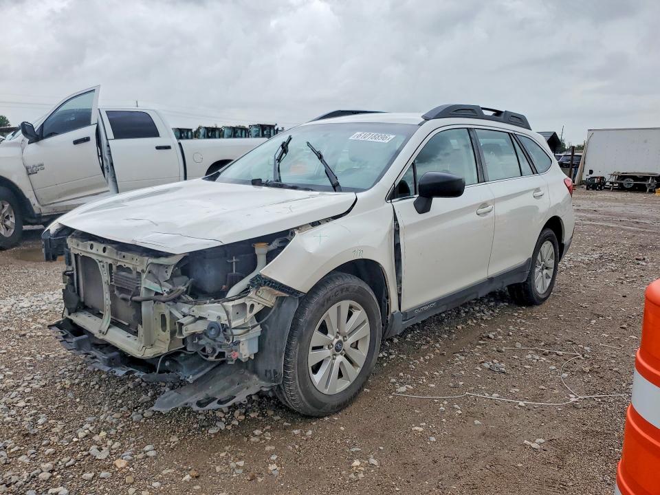 2018 Subaru Outback VIN 4S4BSAAC6J3393533 COPART salvage auction — FRONT END, Tx - Salvage Vehicle Title, sold $1,350 on 2026-08-03 (photo 1)