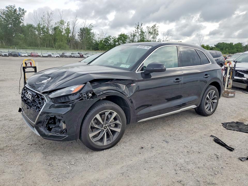 2022 Audi Q5 VIN WA1EAAFY5N2070976 — COPART salvage auction photo