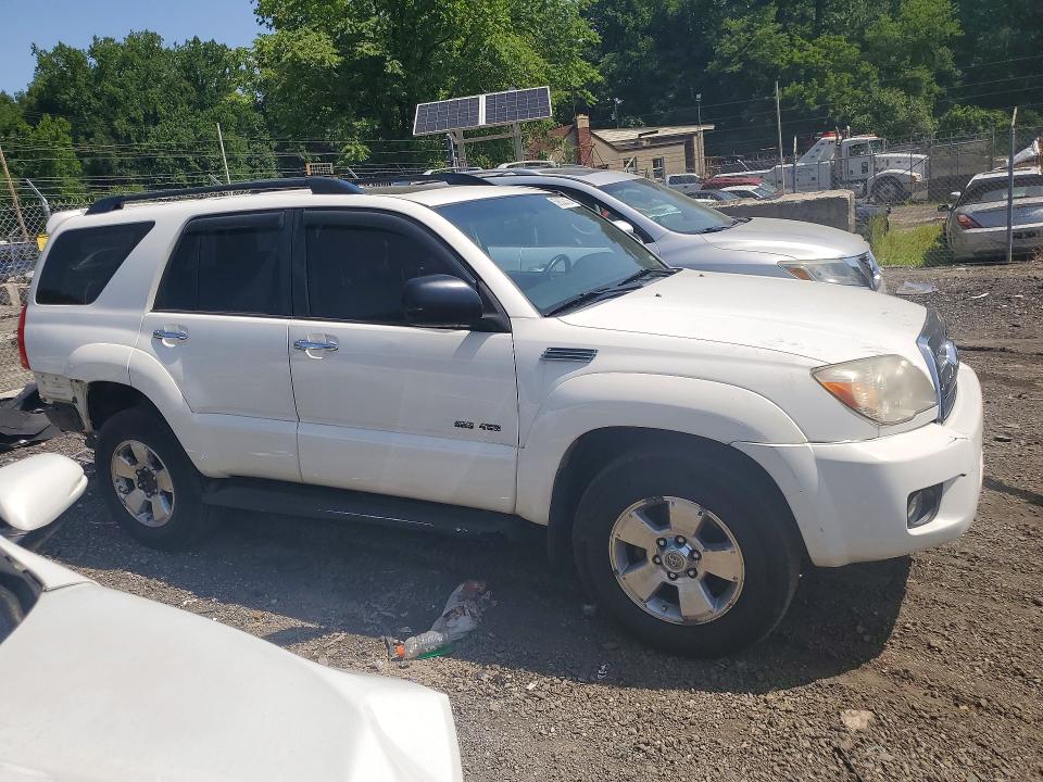 2007 Toyota 4runner VIN JTEBU14R978105493 COPART salvage auction — REAR END, MD - CERT OF SALVAGE > 75% DAMAGE (P), sold $5,600 on 2026-07-16 (photo 4)