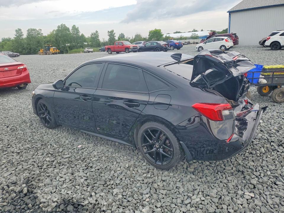 2024 Honda Civic VIN 2HGFE2F51RH538615 COPART salvage auction — REAR END, Oh - Cert Of Title-Salvage, sold $7,800 on 2026-07-30 (photo 2)