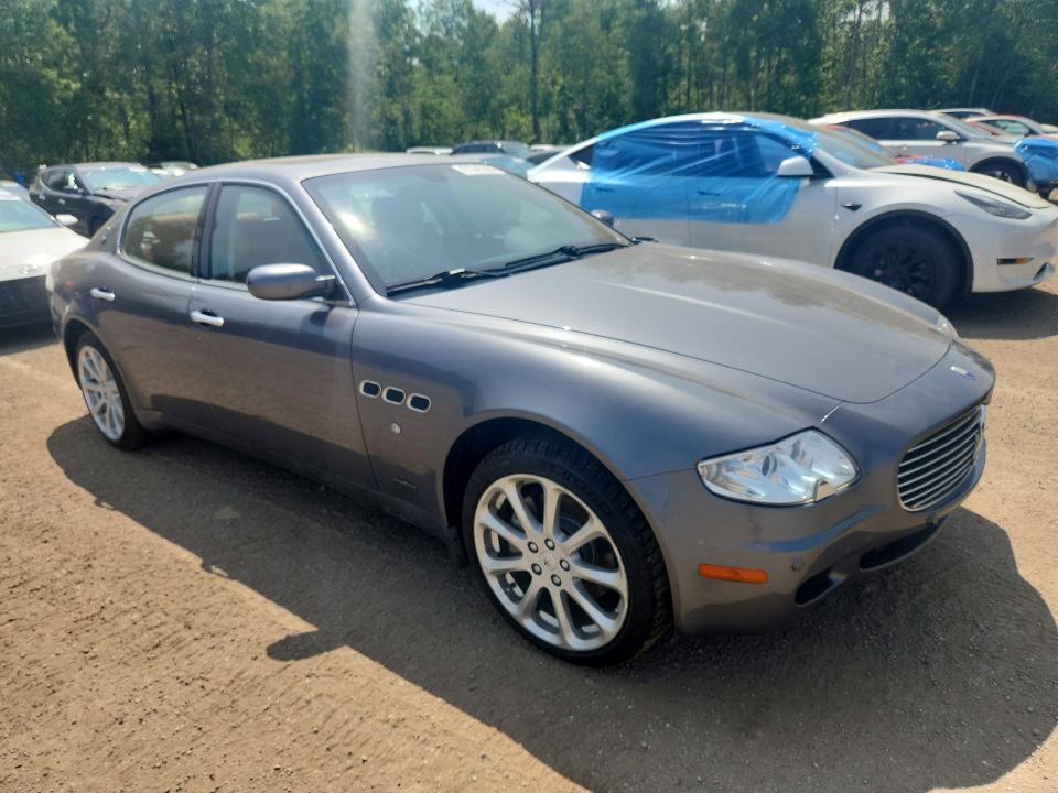2006 Maserati Quattroporte VIN ZAMCE39A460024365 COPART salvage auction — MECHANICAL, On - Permit No Brand - Unfit, sold $525 on 2026-07-30 (photo 4)