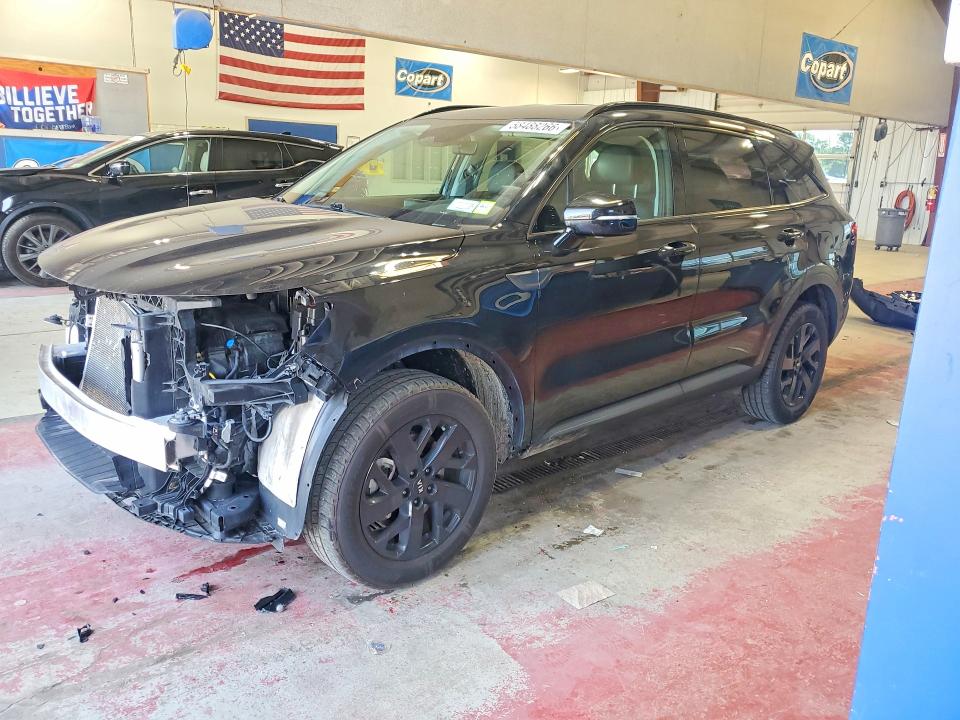 2021 Kia Sorento VIN 5XYRLDLC1MG003145 COPART salvage auction — FRONT END, Ny - Mv-907A Salvage Certificate, sold $7,200 on 2026-07-06 (photo 1)
