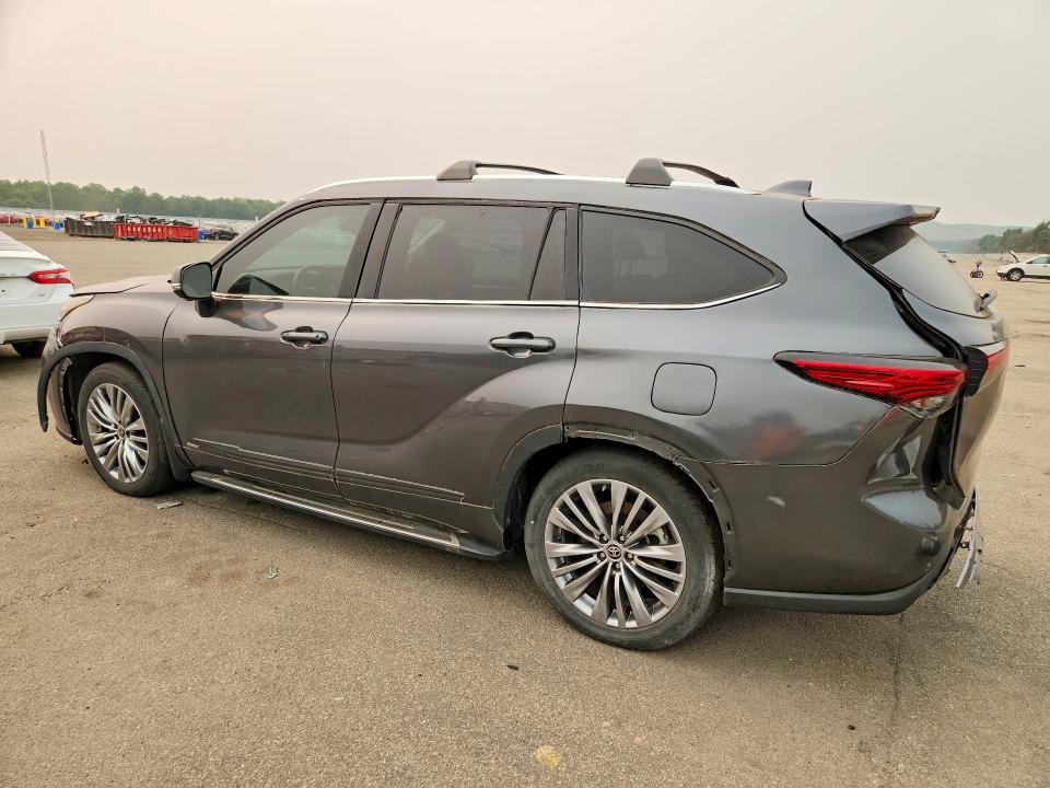 2023 Toyota Highlander VIN 5TDEBRCH8PS114471 COPART salvage auction — FRONT END, Ny - Cert Of Title-Rebuilt Salvage, sold $13,100 on 2026-07-29 (photo 2)