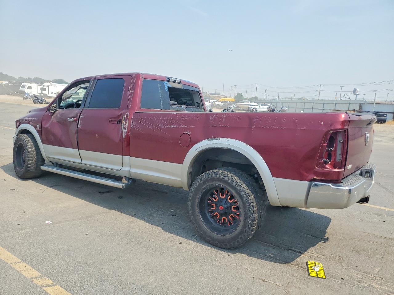 2018 Ram 3500 VIN 3C63R3JL8JG111963 COPART salvage auction — Front End, ID - SALVAGE CERTIFICATE OF TITLE (P), sold $8,400 on 2026-09-15 (photo 2)