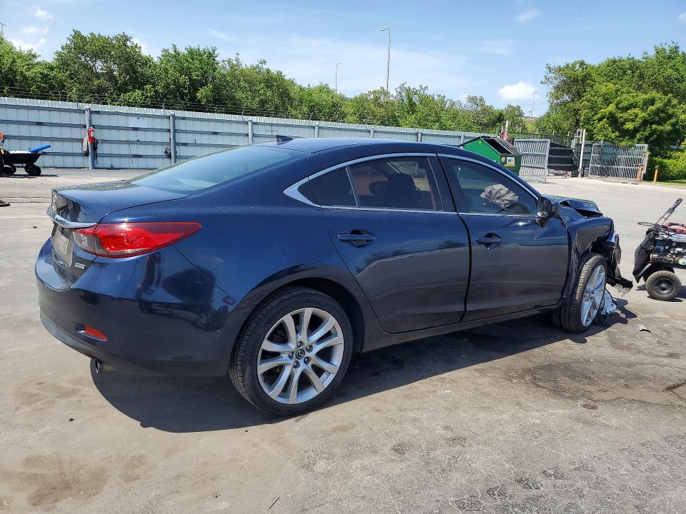 2016 Mazda 6 VIN JM1GJ1V51G1450492 COPART salvage auction — FRONT END, Fl - Cert Of Title Slvg Rebuildable, sold $650 on 2026-07-29 (photo 3)