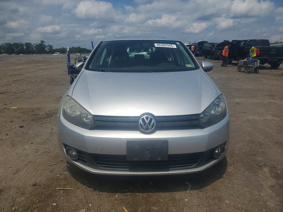 2012 Volkswagen Golf VIN WVWNM7AJ8CW301062 COPART salvage auction — UNDERCARRIAGE, Va - Certificate Of Title, sold $775 on 2026-07-15 (photo 5)