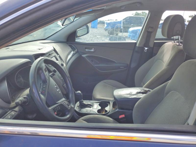 2015 Hyundai Santa fe VIN 5XYZT3LBXFG247851 COPART salvage auction — FRONT END, Fl - Cert Of Title Slvg Rebuildable, sold $450 on 2026-07-24 (photo 7)