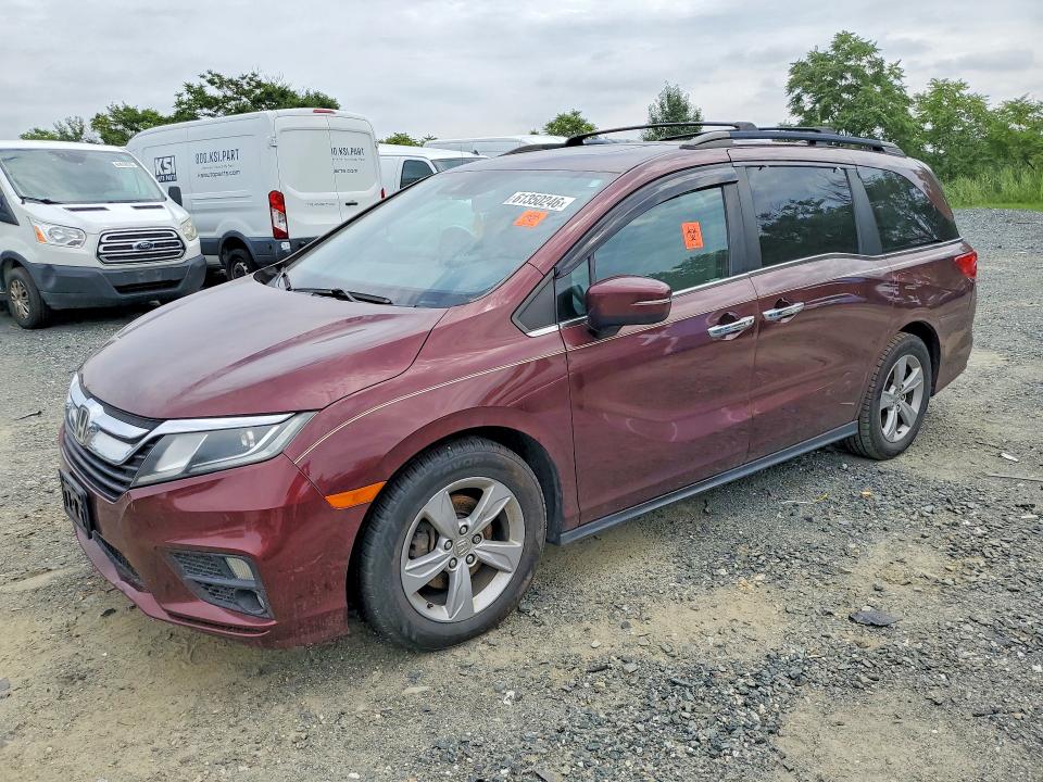 2019 Honda Odyssey VIN 5FNRL6H70KB048637 — COPART salvage auction photo