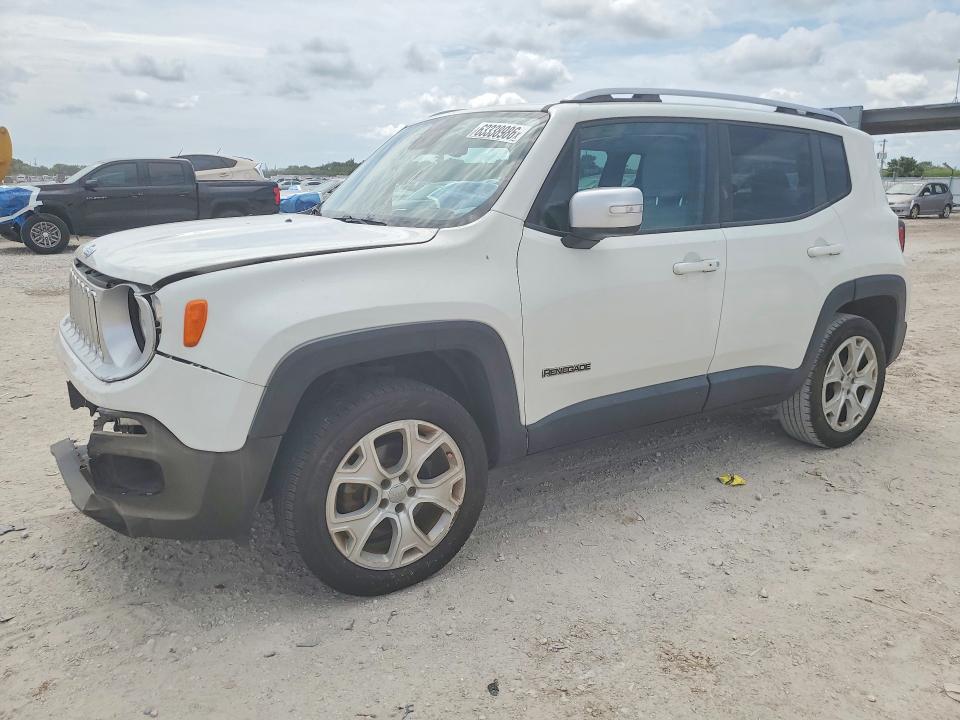 2015 Jeep Renegade VIN ZACCJBDT7FPC07157 COPART salvage auction — FRONT END, Fl - Cert Of Title Slvg Rebuildable, sold $1,600 on 2026-08-18 (photo 1)