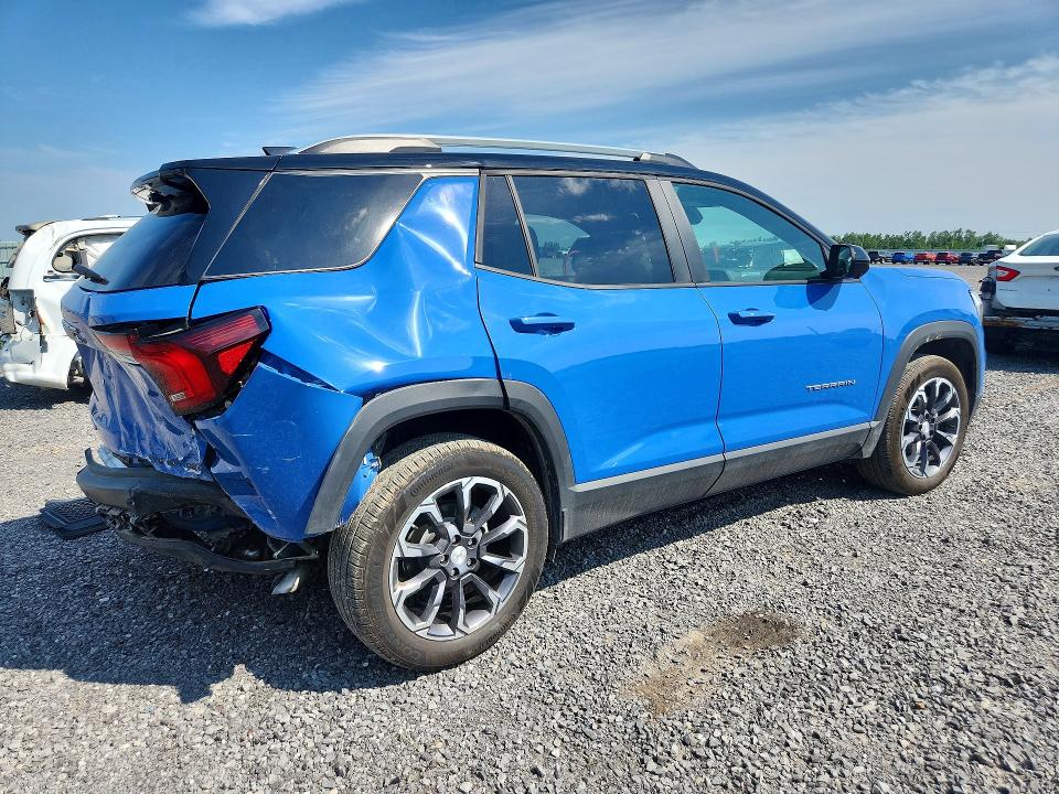 2025 Gmc Terrain VIN 3GKALUEG4SL268133 COPART salvage auction — REAR END, On - Permit Salvage, sold $250 on 2026-07-28 (photo 3)