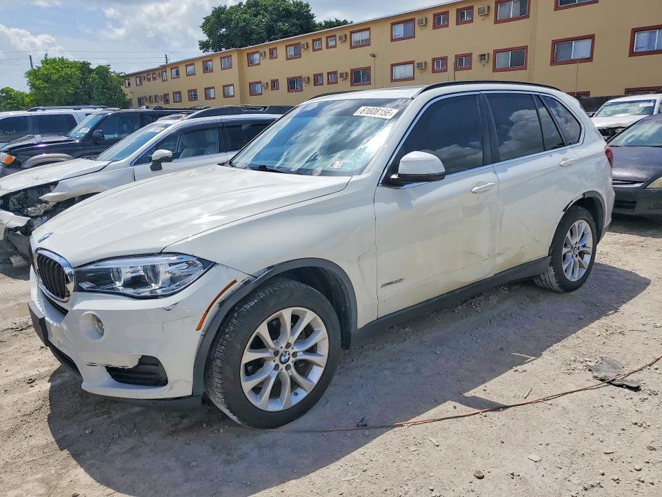 2016 BMW X5 VIN 5UXKR0C52G0P25291 COPART salvage auction — FRONT END, Fl - Certificate Of Title, sold $2,100 on 2026-07-31 (photo 1)