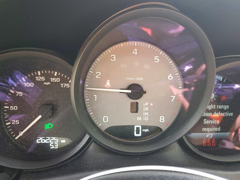 2023 Porsche Macan VIN WP1AG2A5XPLB41378 COPART salvage auction — FRONT END, Ny - Mv-907A Salvage Certificate, sold $1,000 on 2026-07-27 (photo 9)