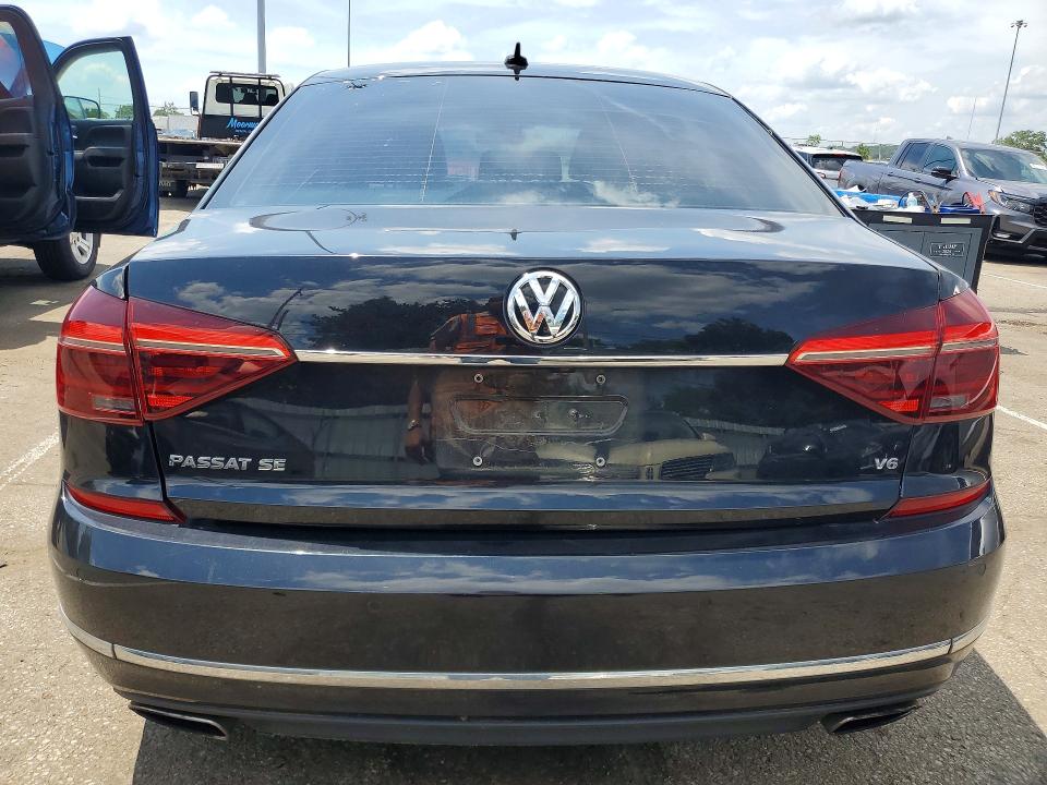2017 Volkswagen Passat VIN 1VWHM7A38HC061774 COPART salvage auction — REAR END, Oh - Cert Of Title-Salvage, sold $875 on 2026-08-09 (photo 6)