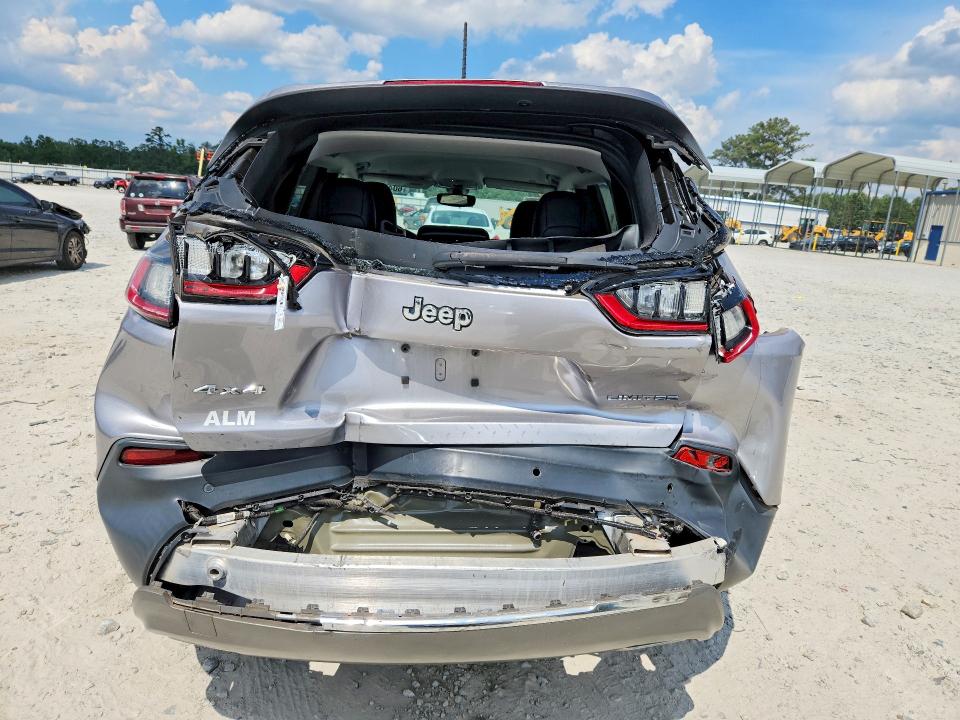 2019 Jeep Cherokee VIN 1C4PJMDX7KD140777 COPART salvage auction — REAR END, Ga - Cert Of Title-Salvage, sold $3,500 on 2026-08-03 (photo 6)