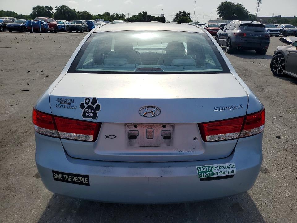 2007 Hyundai Sonata VIN 5NPET46C57H234217 COPART salvage auction — FRONT END, Fl - Cert Of Title Slvg Rebuildable, sold $375 on 2026-07-28 (photo 6)