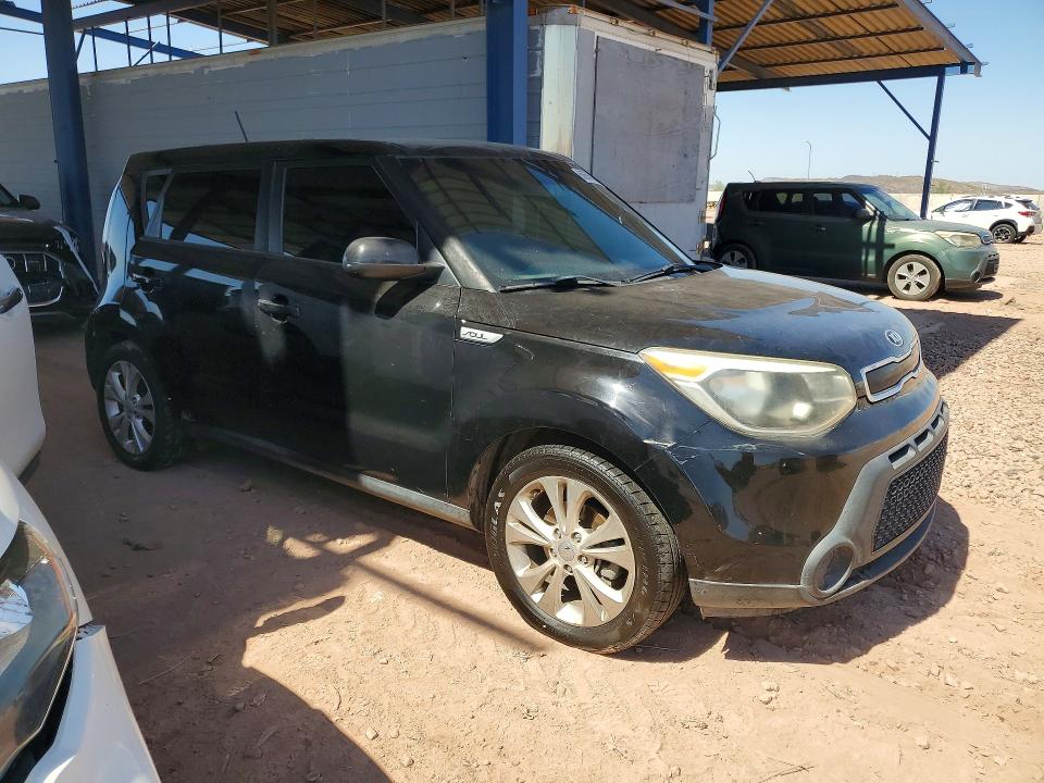 2015 Kia Soul VIN KNDJP3A52F7187964 COPART salvage auction — REAR END, Az - Certificate Of Title, sold $2,950 on 2026-07-16 (photo 4)