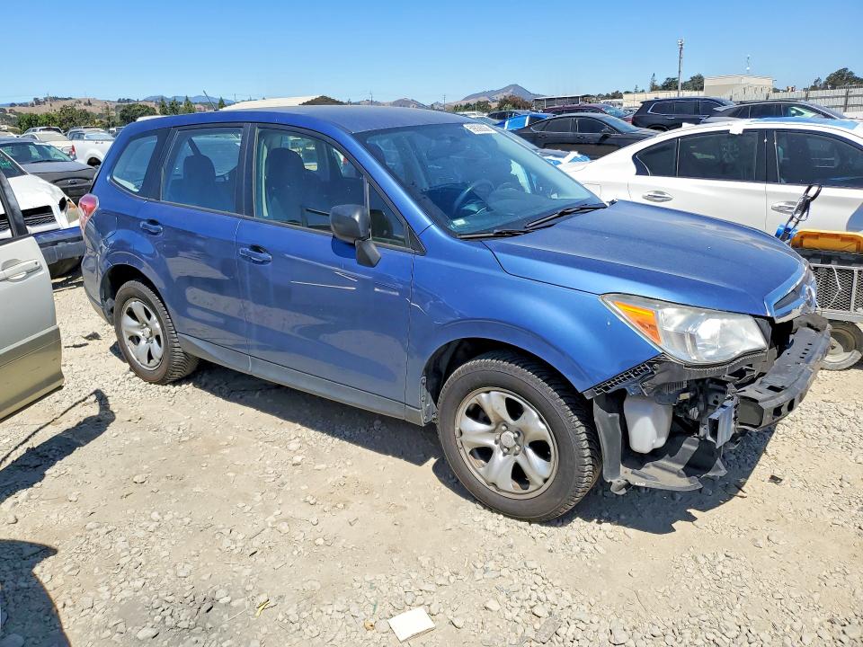 2015 Subaru Forester VIN JF2SJAAC1FH546130 COPART salvage auction — FRONT END, Ca - Salvage Certificate, sold $2,000 on 2026-07-14 (photo 4)