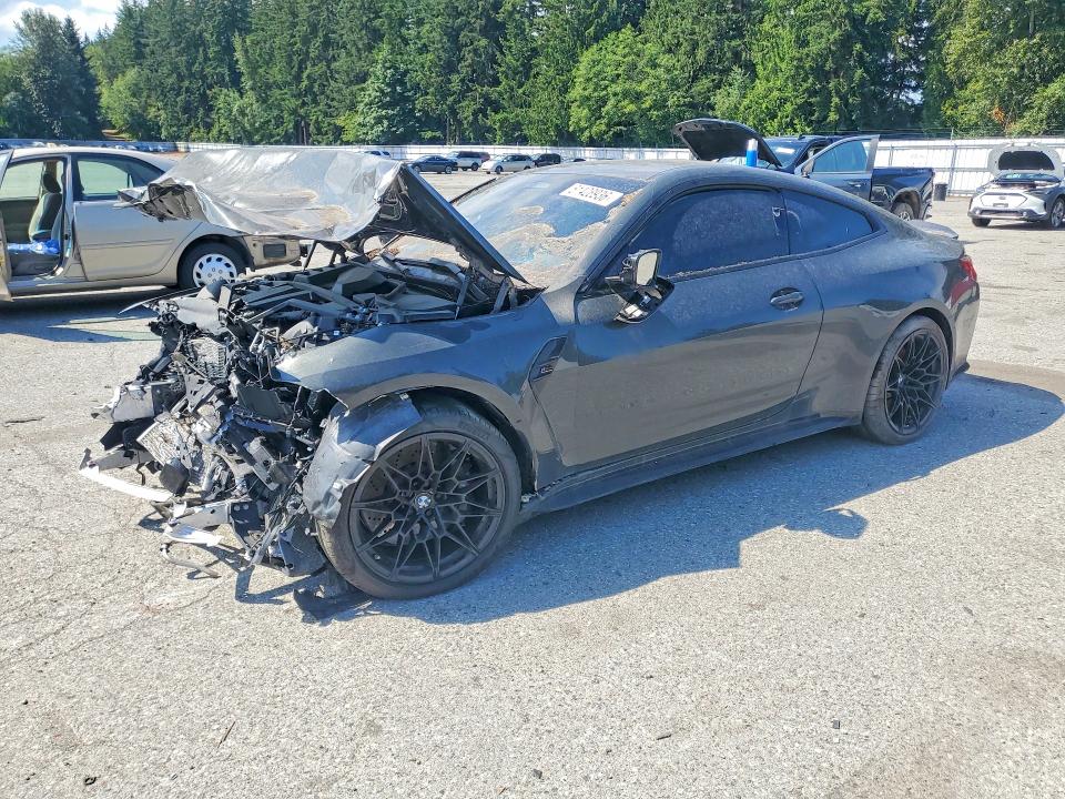 2024 BMW M4 VIN WBS43AZ04RCP71440 COPART salvage auction — FRONT END, Wa - Bill Of Sale, sold $16,000 on 2026-08-03 (photo 1)
