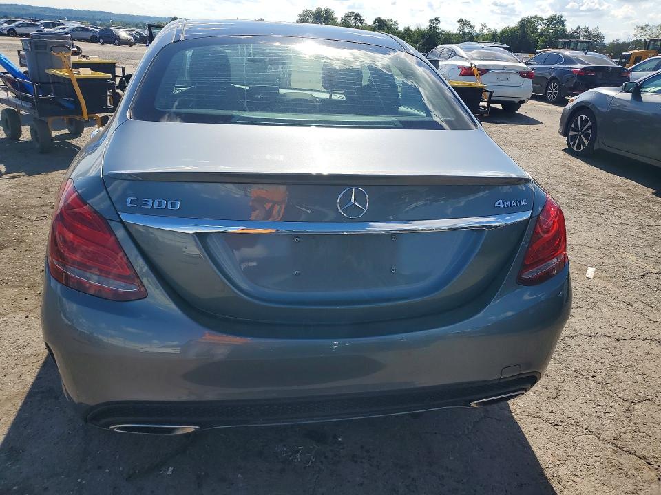 2018 Mercedes-benz C class VIN 55SWF4KB5JU244923 COPART salvage auction — SIDE, PA - CERTIFICATE OF SALVAGE, sold $9,700 on 2026-08-21 (photo 6)