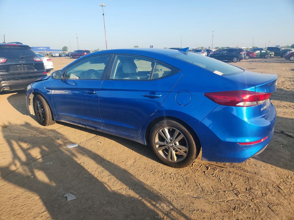 2017 Hyundai Elantra VIN KMHD84LFXHU212342 COPART salvage auction — FRONT END, Mi - Certificate Of Title, sold $1,650 on 2026-07-07 (photo 2)