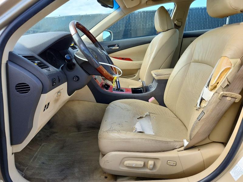 2008 Lexus Es 350 VIN JTHBJ46G182173848 COPART salvage auction — SIDE, FL - CERT OF TITLE SLVG REBUILDABLE, sold $775 on 2026-07-14 (photo 7)