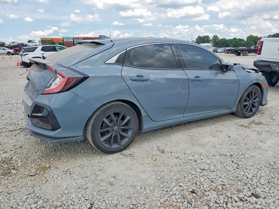 2021 Honda Civic VIN SHHFK7H6XMU218295 COPART salvage auction — FRONT END, Oh - Cert Of Title-Salvage, sold $3,250 on 2026-07-24 (photo 3)