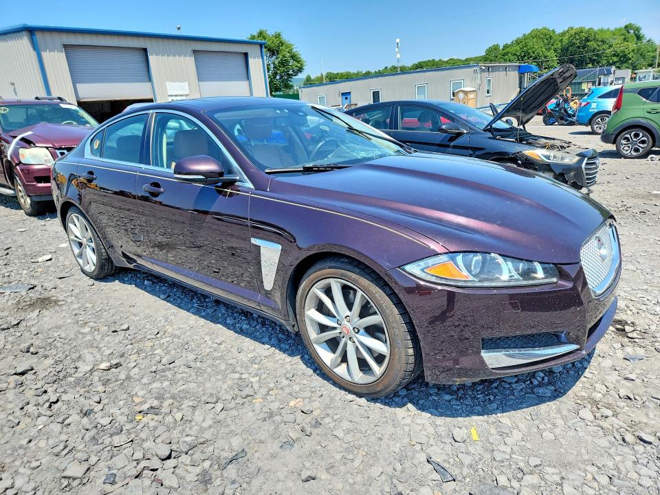 2015 Jaguar Xf VIN SAJWJ0FF6F8U70564 COPART salvage auction — FRONT END, Pa - Certificate Of Salvage, sold $700 on 2026-07-22 (photo 4)