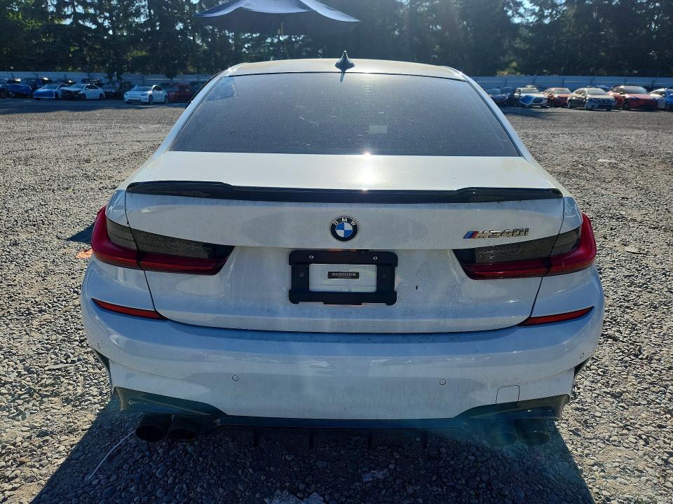 2020 BMW M340i VIN 3MW5U7J04L8B43039 COPART salvage auction — SIDE, WA - BILL OF SALE, sold $18,600 on 2026-07-10 (photo 6)