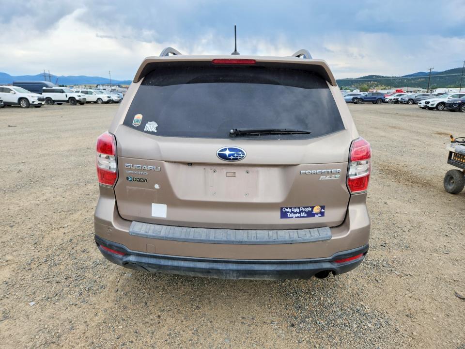 2014 Subaru Forester VIN JF2SJAMC3EH407191 COPART salvage auction — FRONT END, Mt - Salvage Certificate Of A Vehic, sold $425 on 2026-08-25 (photo 6)