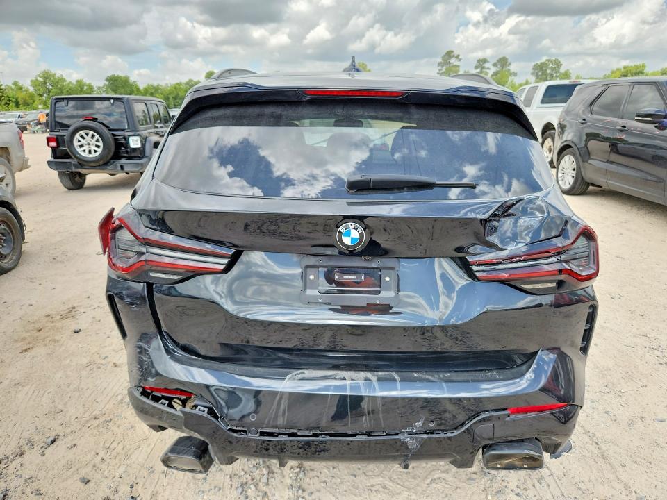 2024 BMW X3 VIN 5UX43DP04R9X38817 COPART salvage auction — FRONT END, LA - CERT OF TITLE-SALVAGE, sold $19,000 on 2026-07-28 (photo 6)