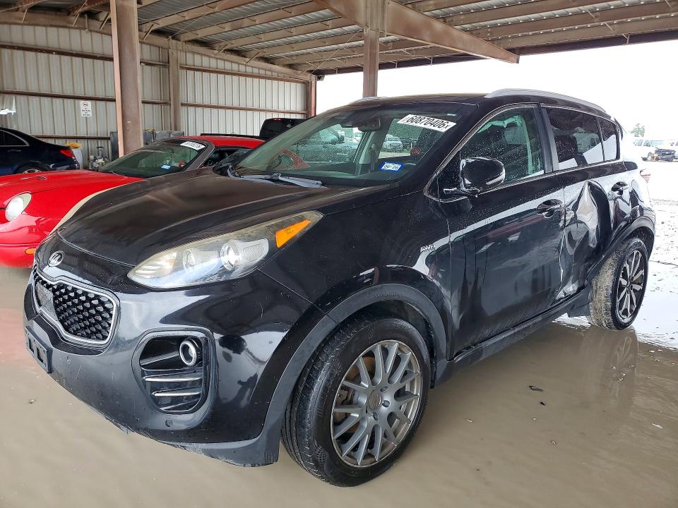 2017 Kia Sportage VIN KNDPNCAC4H7229486 COPART salvage auction — SIDE, Tx - Certificate Of Title, sold $2,700 on 2026-07-17 (photo 1)
